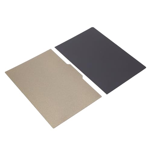 Riuulity Langlebige Strukturierte Glänzende PEI-Blattdruckbett 330x225mm für Snapmaker J1s, Anpassbar an Verschiedene Materialien, Doppelseitige, Einfache Modellentfernung von Riuulity