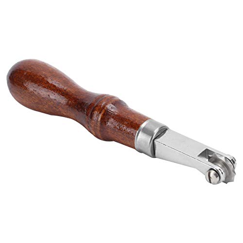 Riuulity Lederhandwerkswerkzeug Krümmung Design Leder über -Stitch -Rad Set mit 4 Markierungsrädern, Leicht Einzustellen, Hochwertiges Legierungsstahl + Holz für Lederzubehör Riuulity Lederhandwerkswerkzeug Krümmung Design Leder über -Stitch -Rad Set mit 4 Markierungsrädern, Leicht Einzustellen, Hochwertiges Legierungsstahl + Holz für Lederzubehör von Riuulity