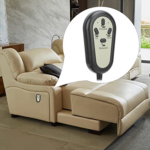 Riuulity Massagestuhl -Handschalter -Controller für Elektrische Liegesofa, Einfache Installation für ältere Menschen (Gerader Kopf) von Riuulity