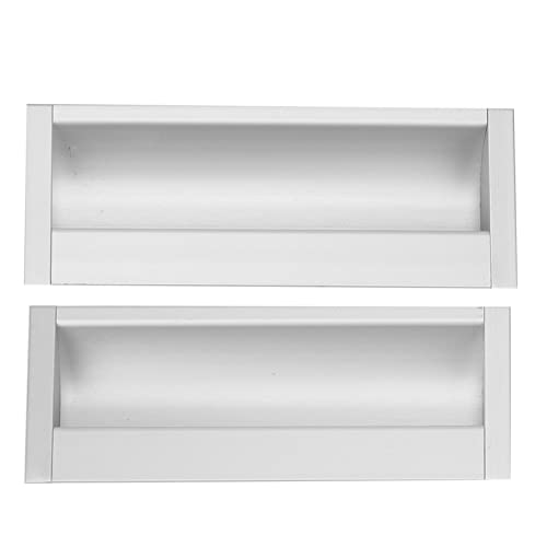 Riuulity Modernes Design 2PCS Aluminiumlegierung Zuggriff für Schränke und Schubladen, 96 Mm Lochabstand, Geeignet für 1,5-4 Cm von Riuulity