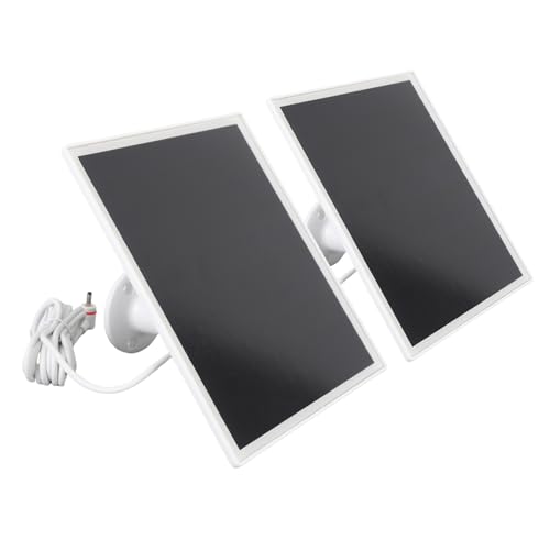 Riuulity Monokristalline Solarpanel Effizientes 6W -Ladegerät für Überwachungskamera, Einfache Installation, Start-/Außenanlagenanwendung von Riuulity