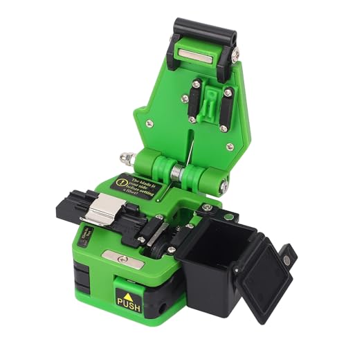 Riuulity OPTICAL Faser Cleaver Automatic Tool Return Easy Waste Fibre Collection - Für Fachleute in der Telekommunikationsbranche Riuulity OPTICAL Faser Cleaver Automatic Tool Return Easy Waste Fibre Collection - Für Fachleute in der Telekommunikationsbranche von Riuulity