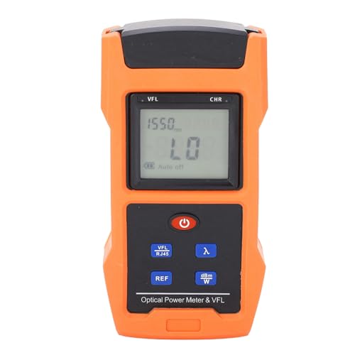 Riuulity OPTISCHER NOTICE METER Visueller Fehler Locator USB Wiederaufladbares Fasertester Telekommunikations -Kabel -TV Wartungstest Bequeme Grip Abstester (1MW) von Riuulity