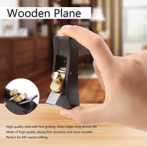 Riuulity Praktische Mini -Ebenholzbodenbodenflugzeug Flugzeug Carpenter Holz Grooving Holzebene für -Holzverarbeitung Riuulity Praktische Mini -Ebenholzbodenbodenflugzeug Flugzeug Carpenter Holz Grooving Holzebene für -Holzverarbeitung von Riuulity