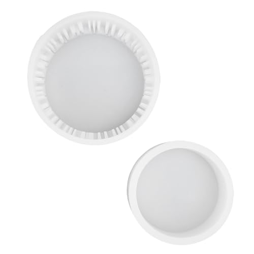 Riuulity Schlosskerzenhalterform mit Zarten Hohlen Mustern, Premium -Silikon, Ideal für DIY -Kunsthandwerk, Aromatherapie und Dekoration (X727) von Riuulity