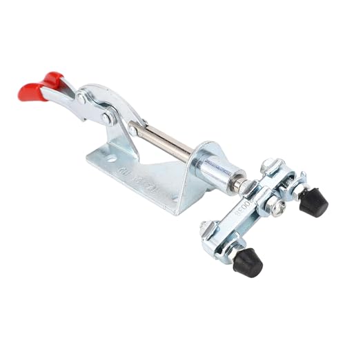 Riuulity Schnellfreisetzungsschaltklemme Dual Head 45 Kg Klemmstrecke Push Pull Clamp für Workshops und Garagen Eisen Riuulity Schnellfreisetzungsschaltklemme Dual Head 45 Kg Klemmstrecke Push Pull Clamp für Workshops und Garagen Eisen von Riuulity