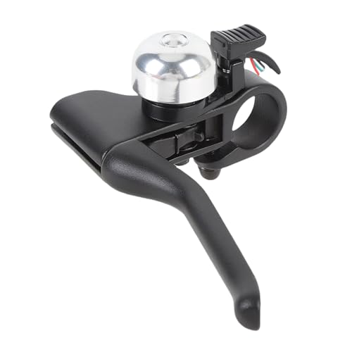 Riuulity Scooter Bremsgriff Easy Installation Elektrische Scooter Handbremse Responsive Bremsung mit Glocke für Alltägliche Fahrer von Riuulity