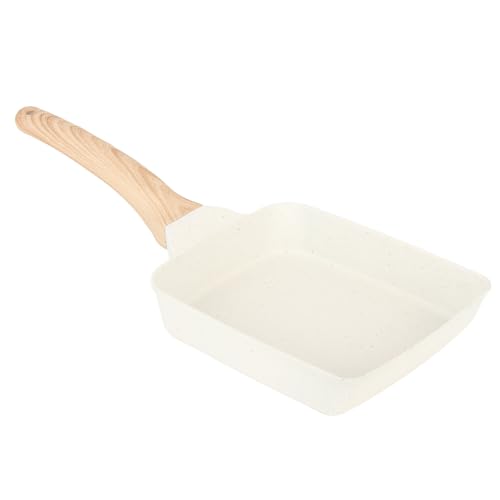 Riuulity Tamagoyaki Omelette Pfanne Uniformes Heizöl Kochen für das Frühstück Nicht -Stick Aluminium von Riuulity