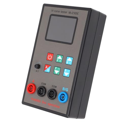 Riuulity Tragbarer Wiederaufladbarer VI -Kurven -Tester Doppelkanalschaltungstester 2 Zoll TFT Farbbildschirm Testvorrichtung für Elektronische Komponentenanalyse ABS Riuulity Tragbarer Wiederaufladbarer VI -Kurven -Tester Doppelkanalschaltungstester 2 Zoll TFT Farbbildschirm Testvorrichtung für Elektronische Komponentenanalyse ABS von Riuulity