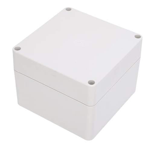 Riuulity Verdeckte Installationsprojektbox -Gehäuse für Elektronik Im Freien Im Freien 120x120x90 Mm für Handwerksprojekte, Hobbyisten von Riuulity
