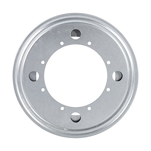 Riuulity Verzinkter Plattentischlager - Rostfeste Drehplatte mit Metallkugeln - Ideal für Filmplakat Displays und Fernseher Turntables (9 Zoll) von Riuulity