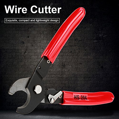 Riuulity Vielseitiger Drahtschneider für Elektriker - HS -206 Aluminiumkabelkabelkabelschneider für Kabel Bis zu 35 ² von Riuulity