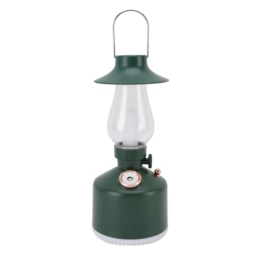 Riuulity Vintage -Kerosin -Lampe Form Luftbefeuchter mit Nachtlicht für Ruhiges Schlafzimmer Schlafmaterial (GREEN) von Riuulity