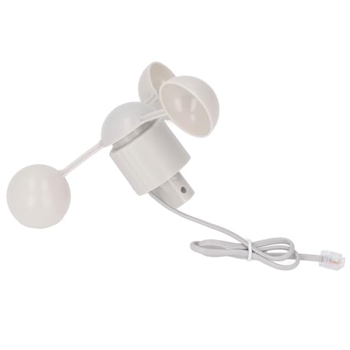 Riuulity Wettermesser Windbecher Anemometer Tasse RJ11 -Stecker 3 Tassen Windmessersensor Haltbares ABS -Material für die Windgeschwindigkeitsmessung Riuulity Wettermesser Windbecher Anemometer Tasse RJ11 -Stecker 3 Tassen Windmessersensor Haltbares ABS -Material für die Windgeschwindigkeitsmessung von Riuulity