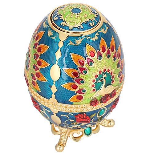 Riuulity Zahnstocherhalter Retro Peacock Metal Egei Form Tragbare Multifunktionale Aufbewahrungsbox für Home Hotel Restaurant Office Club Cafe von Riuulity