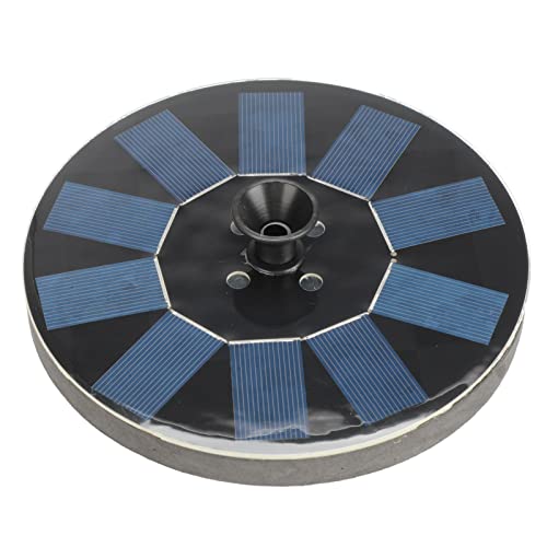 Solar Brunnenpumpe Schneller Start 1,4W Schwimmender Solarbrunnenpool -Dekoration Schwarz für Kleine Teiche von Riuulity
