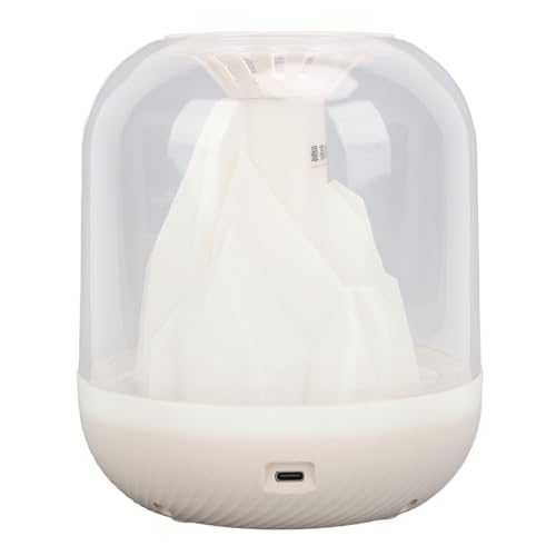 Tragbarer Luftbefeuchter, 900 Ml Großer Kapazitäts -Top -Füllung USB -Nebelbefeuchter mit 360 Grad Allround Mist Design Doppelklick -Aktivierungsmodus von Riuulity