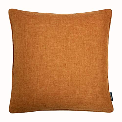 Riva Home Dämmerung Federn gefüllte Kissen, Polyester, Orange, 45 x 45cm von Riva Home