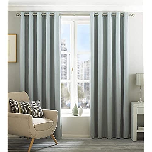 Riva Home Eclipse 117X137 R/T DEB, Polyester, Duck Egg Blau, 46x54 (117x137cm) von Paoletti