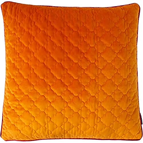 Riva Home Royale Kissen mit Polyesterfüllung, 100% Polyester, Clementine/Hot Pink, 50 x 50cm (20" x 20") von Riva Home