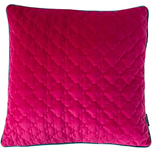 Paoletti Royale Kissenbezug, 100% Polyester, Hot Pink/Ozean, 50 x 50cm von Paoletti