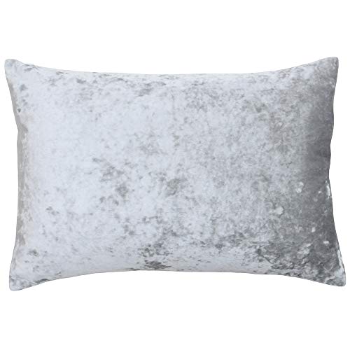 Paoletti Verona Kissenbezug, Polyester, Silber, 40 x 60cm von Paoletti