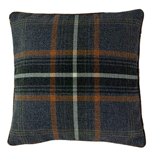 Paoletti Aviemore Kissen mit Polyesterfüllung, Polyester, Rust, 45 x 45 cm von Paoletti