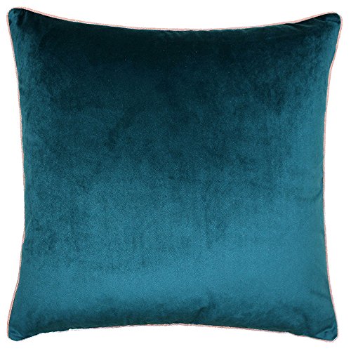 Paoletti Signature Collection Meridian 55X55 FCUSH Blush, Polyester, Teal Blau/Erröten Rosa, 55x55cm von Paoletti