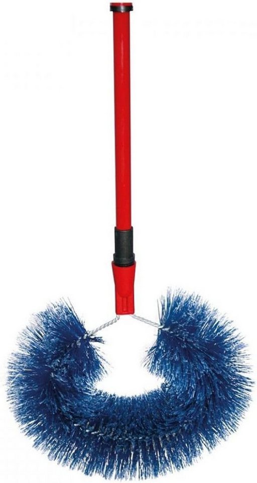 Rival Staubwedel Staubwedel "Staubbiene" mit Teleskopstiel in rot/blau (1-St) von Rival