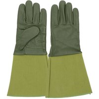 Rivanto® Gartenhandschuhe mit Stulpe L, für schwere Gartenarbeiten, stabil und kratzfest, 18 x T 0,8 x H 37,7 von Rivanto