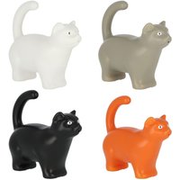 Rivanto® Gießkanne Katze Design-sortiert, Indoor Kunststoff Gießkanne von Rivanto