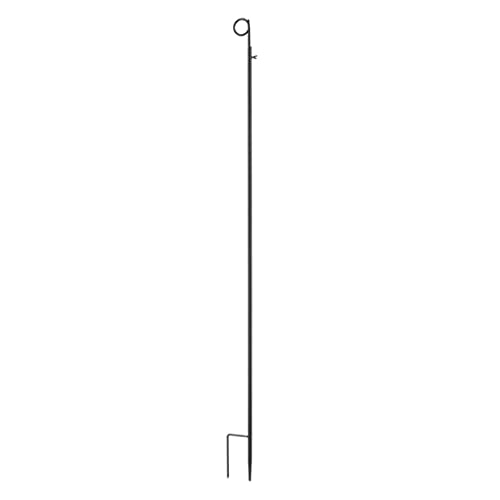 Rivanto® Girlanden-Halterung für Garten, Höhenverstellbar, Stahlstange ca. 277 cm von Rivanto