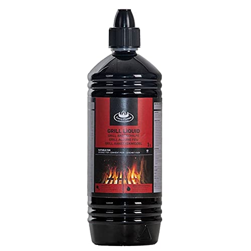 Rivanto® Grill Anzünder Liquid 1000 ml für Grillkohle & Holz von Rivanto