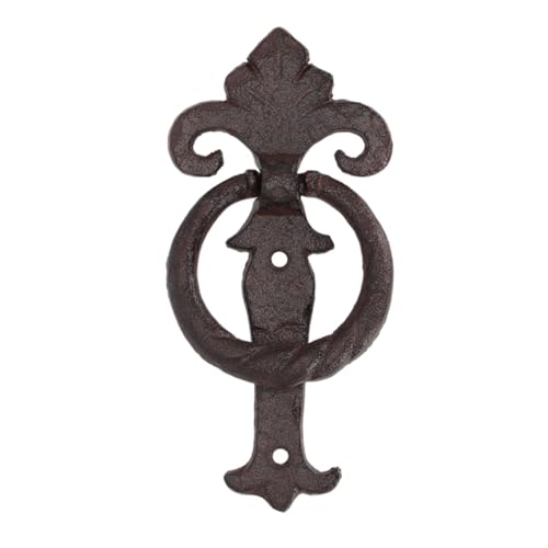 Rivanto® Türklopfer antik 7,6 x 3.3 x 16,2 cm klassischer Türklopfer aus Gusseisen von Rivanto