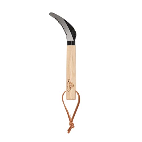 Rivanto® Wurzelsäge mit Holzgriff, gezahntes Sägeblatt aus Karbonstahl, 19 cm von Rivanto