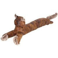 Rivanto® Zugluftrolle Katze, Sand, PP, Polyester, L 107 x T 21,5 x H 22,6 von Rivanto
