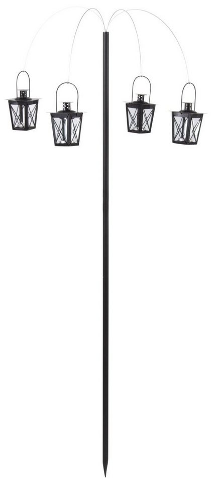 Rivanto Hängewindlicht (Set, 1 St), Windlichtpalme mit 4 Windlichtern, Maße: Ø 62 x 143 cm von Rivanto
