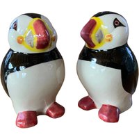 Handbemalte Salz Und Pfeffer Streuer Aus Keramik Glanz Glasur Handbemalte Salz Und Pfeffer Streuer Aus Keramik Glanz Glasur von RiverbankArt