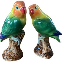 Lovebird Salz Und Pfeffer Streuer Keramik Vogel Dekor Lovebird Salz Und Pfeffer Streuer Keramik Vogel Dekor von RiverbankArt