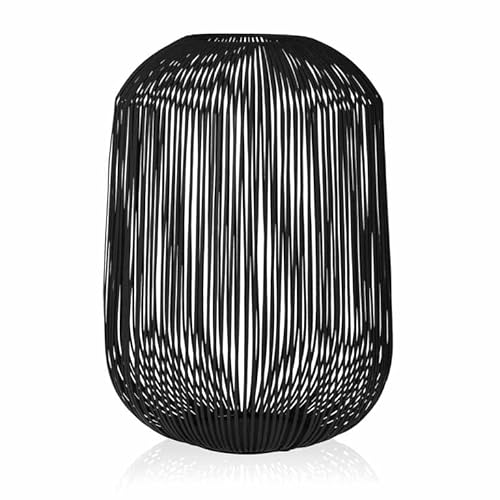 Riverdale Wohnmarke Windlicht Flo 45cm schwarz - Interieur & Dekoration von Riverdale
