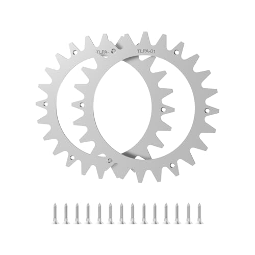 RIVERSHINE Verzinkterstahl Spikes, kompatibel mit Parkside Mähroboter, Mähroboter Radgröße 212 mm kompatibel mit Parkside Mähroboter PMRA/PMORDA 20 -Li B2, für Traktionsverbesserung Mähroboter von Rivershine