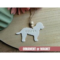 Personalisierte Kakadu Ornament Oder Magnet | Polymer Ton Handgefertigt von RivertreeCo