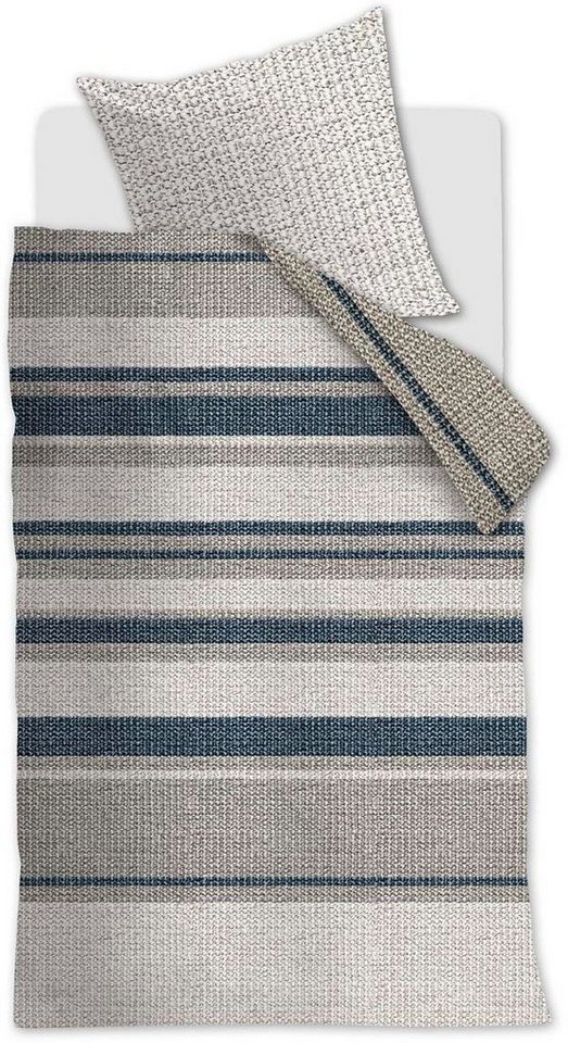 Bettwäsche Rattan Stripes, Rivièra Maison, Renforcé, 2 teilig von Rivièra Maison