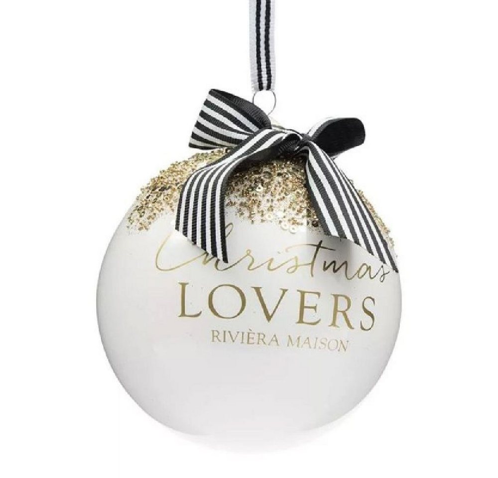 Rivièra Maison Christbaumschmuck Christbaumschmuck Christmas Lover Ornament (12cm) von Rivièra Maison