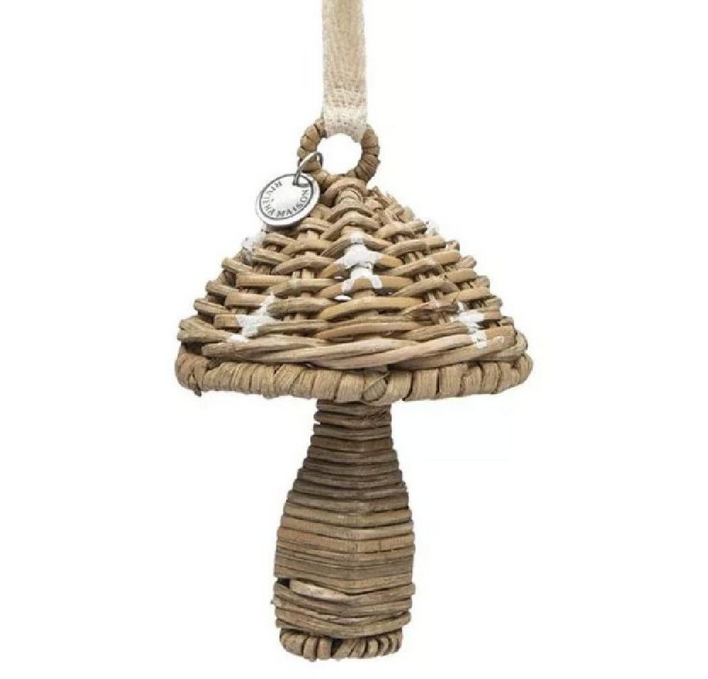 Rivièra Maison Christbaumschmuck Christbaumschmuck Pilz Rustic Rattan Mushroom von Rivièra Maison