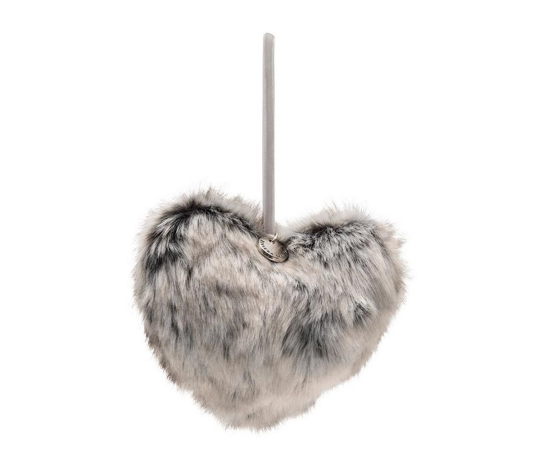 Rivièra Maison Christbaumschmuck Rivièra Maison Fabulous Faux Fur Heart Ornament, Weihnachtsbaumschmuck von Rivièra Maison