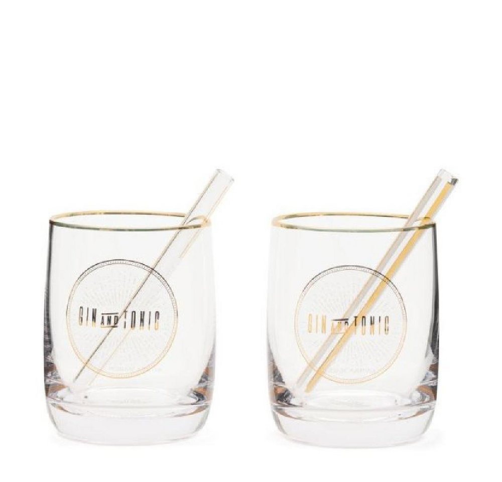 Rivièra Maison Cocktailglas Gin & Tonic-Set Le Club (4-teilig) von Rivièra Maison