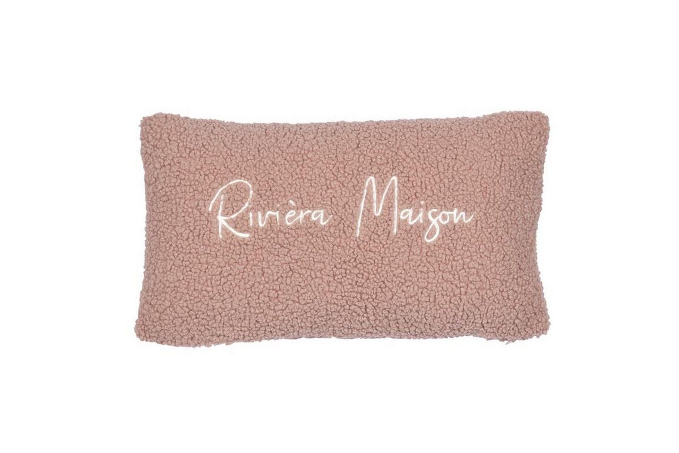 Rivièra Maison Dekokissen Teddy_Pink_UV_UV_30x50 1 Zierkissen 30 x 50 cm, Dekokissen Couch kissen Sofa Kissen von Rivièra Maison