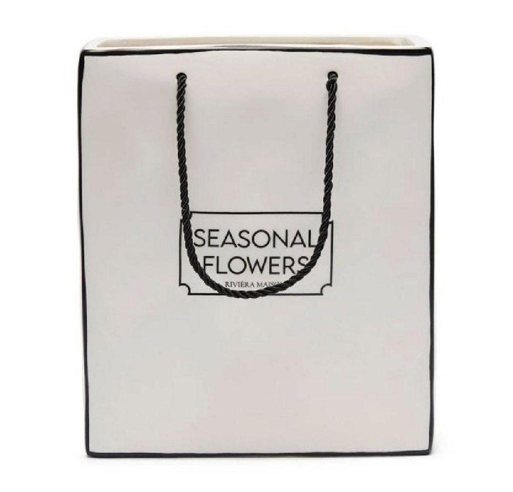 Rivièra Maison Dekovase Blumentopf Pflanztopf Beach Bag Planter Rivièra Maison Dekovase Blumentopf Pflanztopf Beach Bag Planter von Rivièra Maison