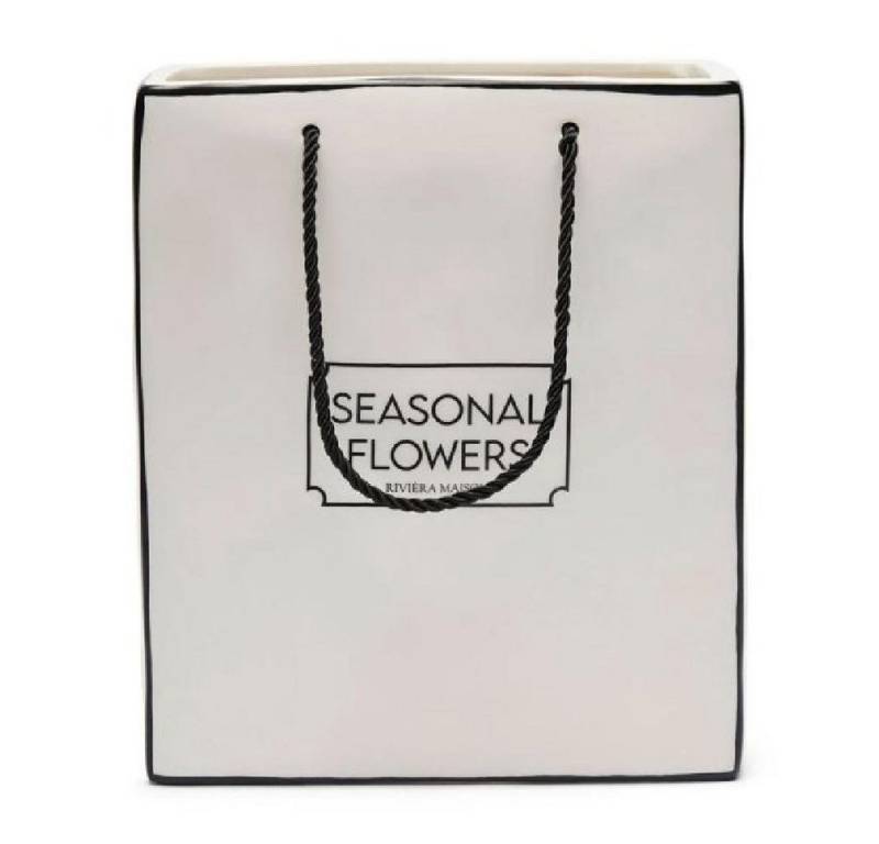 Rivièra Maison Dekovase Blumentopf Pflanztopf Beach Bag Planter Rivièra Maison Dekovase Blumentopf Pflanztopf Beach Bag Planter von Rivièra Maison